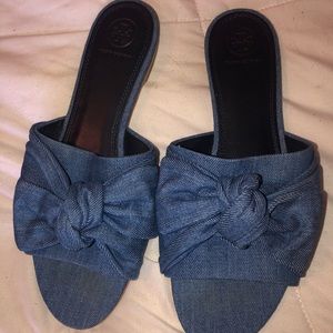 Tory Burch Denim sandals